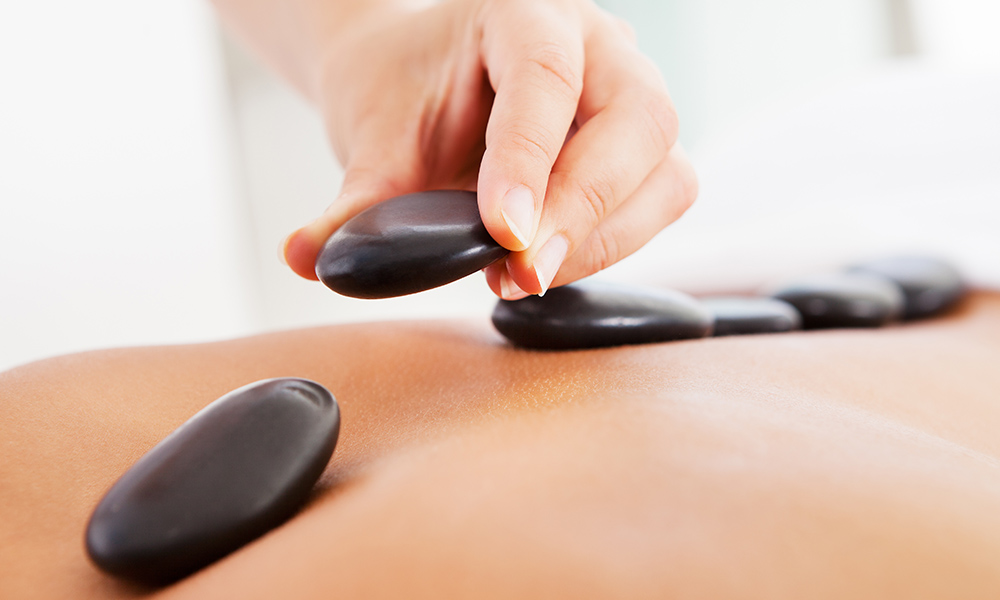 Hot stone massage in Abu Dhabi 